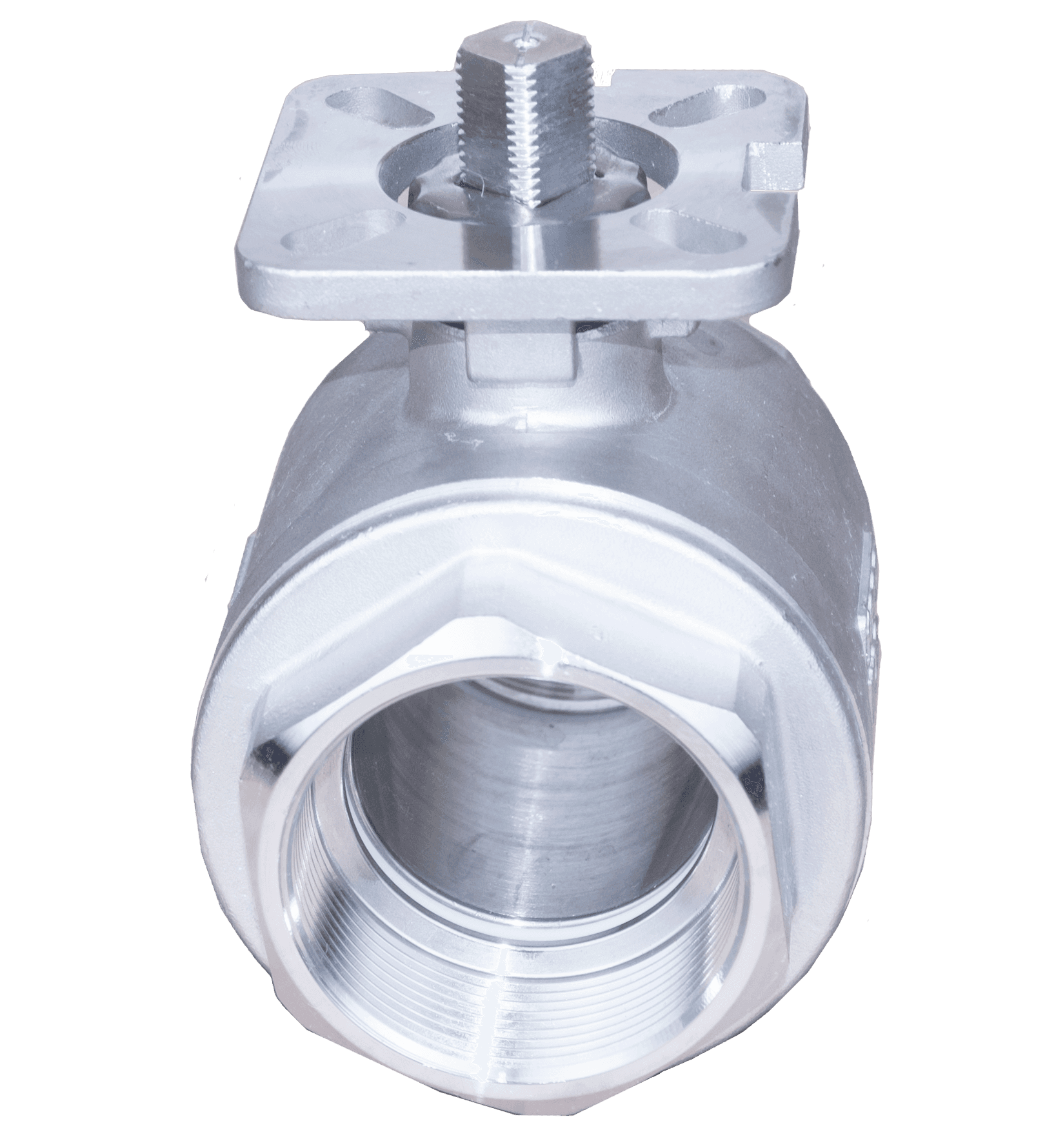 2PC Threaded High Mounting Pad Ball Valve - Image 4