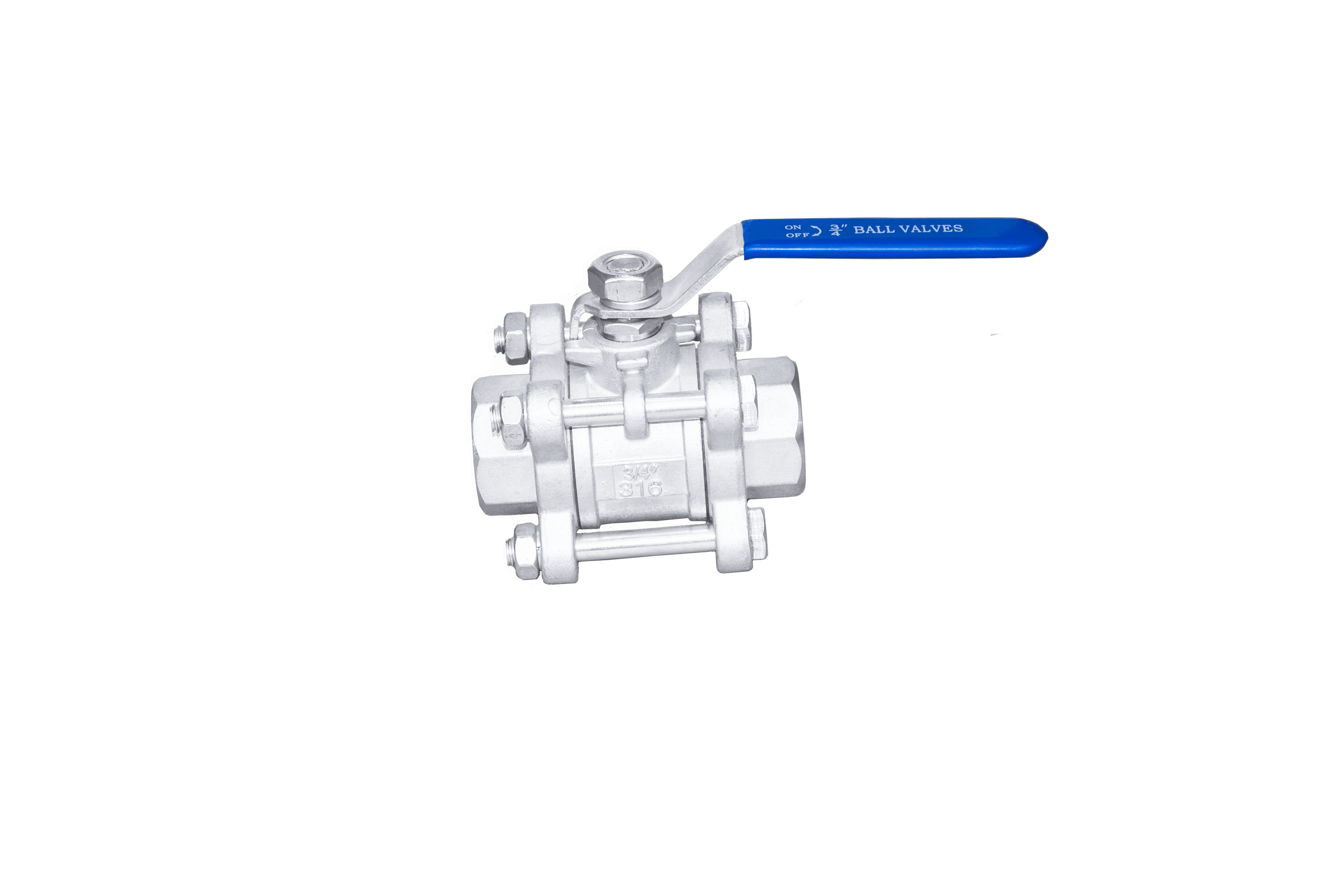 3-Piece Ball Valve - Image 2
