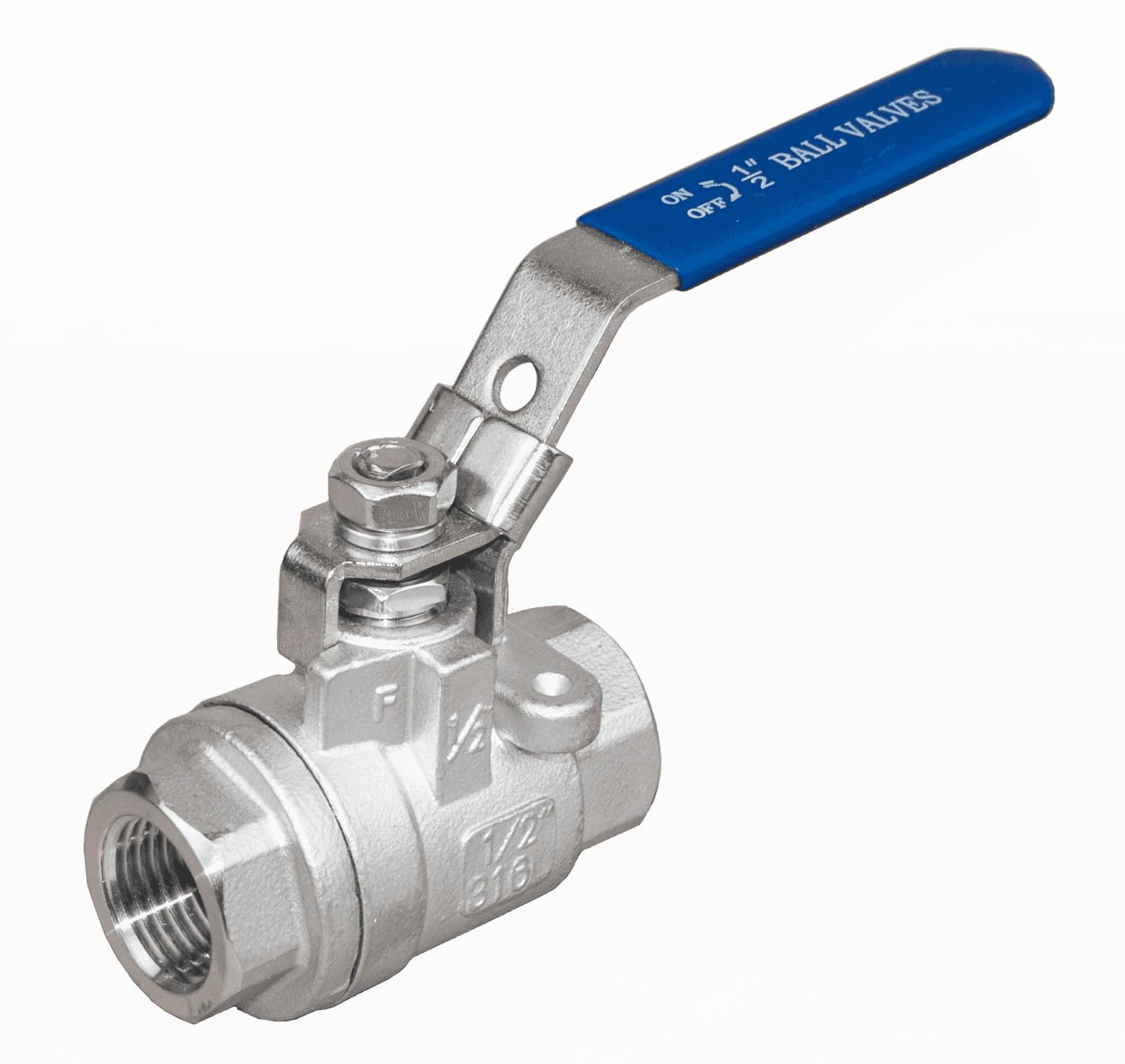 2PC Threaded Ball Valve 2000WOG - Image 2